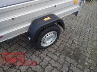 TPV KD-EU2010/75AL Anhänger Tieflader - Doppelwandige ALU Bordwand - 750 kg - ungebremst - 100 KM/H - Klappdeichsel - kippbar