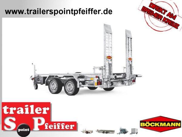 Böckmann BT-ST 3016/35 AS  Maschinentransporter - Baggeranhänger
