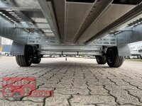 Lorries PL30-4521 AR - 3000 kg kippbarer leichter Autotransporter mit ALU Standschienen - geschlossener Boden und Rampen