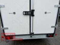 Böckmann KT 4018/27 H Kofferanhänger mit Plywoodwänden mit Seitentür und Frontspoiler ( Windabweiser )