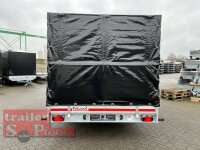 EDUARD 4022 -GD- Hochlader, Bordwände 30cm -3500kg- Lfh: 63cm -195/50R13 mit Hochplane SP-Line