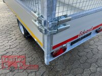 EDUARD 2615 -GE- Heckkipper, Bordwände 30cm -1500kg- H-Pumpe - Lfh: 63cm -195/50R13 mit 2615 - Laubgitter pendelbar - 70cm hoch
