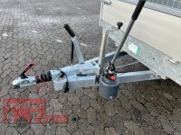 EDUARD 2615 -GE- Heckkipper, Bordwände 30cm -1500kg- H-Pumpe - Lfh: 63cm -195/50R13 mit 2615 - Laubgitter pendelbar - 70cm hoch