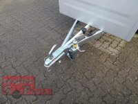 TPV KT-EU2 Minicamper - Koffer -  verstärkte Reling - 2 Extra-Dämpfer -  Deckelanhänger - ungebremst  - 100 KM/H
