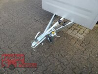 TPV KT-EU2 VR Minicamper - Koffer -  verstärkte Reling - 2 Extra-Dämpfer -  Deckelanhänger - ungebremst  - 100 KM/H