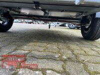Böckmann KT-PB-AL 2513/135 F ALU Kofferanhänger mit Polyesterbug dunkelgrün Tür / Rampe Kombination - Designpaket