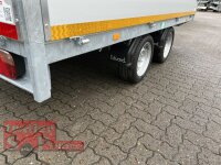 EDUARD 3318 -GD- Hochlader, Bordwände 30cm -3500kg- Lfh: 63cm -195/50R13 mit 3318 - Laubgitter pendelbar - 70cm hoch