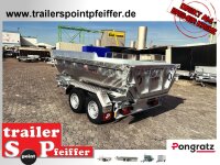 Pongratz PMK 3000/16 T Dumper Mulde - Muldenanhänger Kippmulde 3500 KG / E-Pumpe - Notpumpe - Rampenschacht