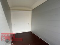 Böckmann KT-PB-AL 3015/15 M F ALU Kofferanhänger mit Polyesterbug anthrazit - Tür / Rampe Kombination - Designpaket