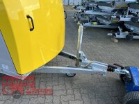 Böckmann KT-PB-AL 2513/135 F ALU Kofferanhänger mit Polyesterbug gelb Tür / Rampe Kombination - Designpaket