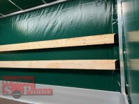 Eduard 2700 KG Hochlader - Gebremste Doppelachser - 3.1x1.6m - Ladehöhe:56 cm - 195/55R10 - Bordwände 30cm mit Plane SP-Line ÖKO Schräge