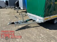 EDUARD 3116 -GD- Hochlader, Bordwände 30cm -2700kg- Lfh: 56cm -195/55R10 mit Hochplane SP-Line Öko Schräge