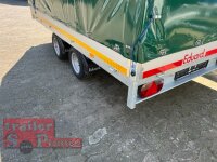 EDUARD 3116 -GD- Hochlader, Bordwände 30cm -2700kg- Lfh: 56cm -195/55R10 mit Hochplane SP-Line Öko Schräge