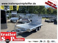 Vlemmix TX 273015 - Maschinentransporter - Baggeranhänger mit ALU Boden