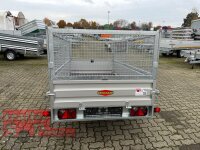 Böckmann TL-AL 2513/75 ALU Tieflader Anhänger - ungebremst mit Laubgitter