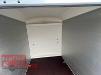 Böckmann KT-PB-AL 2513/135 F ALU Kofferanhänger mit Polyesterbug Tür / Rampe Kombination - Farbe anthrazit