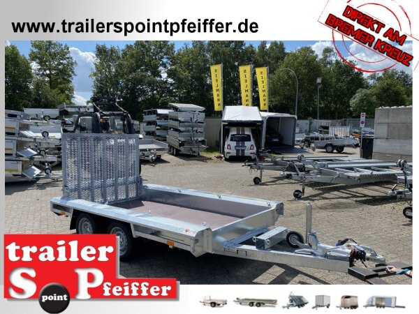 Vlemmix MT 3015 3000 KG - B Maschinentransporter - Baggeranhänger