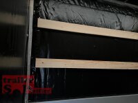 Eduard 1350 KG Hochlader - Gebremste Einzelachser - 2.5x1.45m - Ladehöhe:56 cm - 195/55R10 - Bordwände 30cm - Stützrad Standart (48) Hochplane SP-Line
