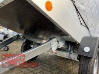 TPV KD-EU2 Anhänger mit klappbarer Deichsel - Hochplane TPSP - Spitzdach - 125 cm Innenhöhe - ungebremst - 13 pol. - Zurrösen - 100 KM/H - mit Aktionsplane