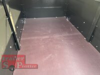 TPV KT-EB2 Offroad SCHWARZ - Koffer / Deckel Anhänger mit verstärkter Dachreling für Dachzelte