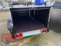 TPV KT-EB2 Offroad SCHWARZ - Koffer / Deckel Anhänger mit Verstärkungs-Set für Dachzelte