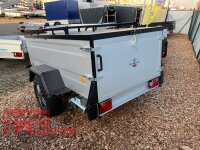 TPV KT-EB3 Offroad Koffer -  Deckelanhänger - gebremst mit verstärkter Dachreling für Dachzelte