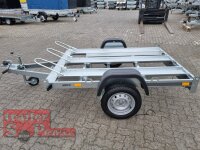 TEMARED MOTO 3 für bis zu 3 Motorräder - Motorrad - Anhänger - 750 kg - 3 Standschienen