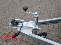 TEMARED MOTO 3 für bis zu 3 Motorräder - Motorrad - Anhänger - 750 kg - 3 Standschienen