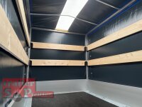Eduard 2615 - 1500 KG Multitransporter mit Rampen - Gebremste Einzelachser - 2.6x1.5m - Ladehöhe:56 cm - 195/55R10 - Bordwände 30cm Hochplane SP-Line