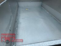 EDUARD 3318 -GD- 3 Seitenkipper, Auffahrschienen, Bordwände 30cm -3500kg- E & H-Pumpe - Lfh: 63cm -195/50R13 mit Stahl - Kastenaufsatz - Staukiste - Reserverad - 100 KM/H