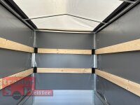 Saris MC Comfort  255 133 750 1 Alu Tieflader - Anhänger ungebremst mit Hochplane SP-Line