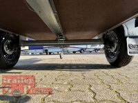 Saris MC Comfort 255 133 1350 1 Alu Tieflader - Anhänger gebremst mit Hochplane SP-Line