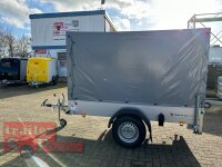 Saris MC Comfort 255 133 1350 1 Alu Tieflader - Anhänger gebremst mit Hochplane SP-Line