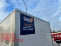 Saris GO 306 154 180 2700 2 Kofferanhänger Tandem gebremst Doppelflügeltür