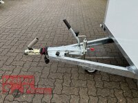 Saris GO  256 134 150 1350 1 Holzkoffer Anhänger Einachser gebremst Doppelflügeltür