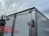 Saris GO  256 134 150 1350 1 Holzkoffer Anhänger Einachser gebremst Doppelflügeltür