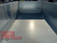 EDUARD 3318 -GD- 3 Seitenkipper, Auffahrschienen, Bordwände 30cm -2700kg- E-Pumpe - Lfh: 63cm -195/50R13 mit Stahl - Kastenaufsatz