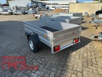 TPV TL-EB2010/100 AL Anhänger Tieflader - Doppelwandige ALU Bordwand - 1000kg - gebremst