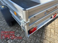 TPV TL-EB2010/100 AL Anhänger Tieflader - Doppelwandige ALU Bordwand - 1000kg - gebremst