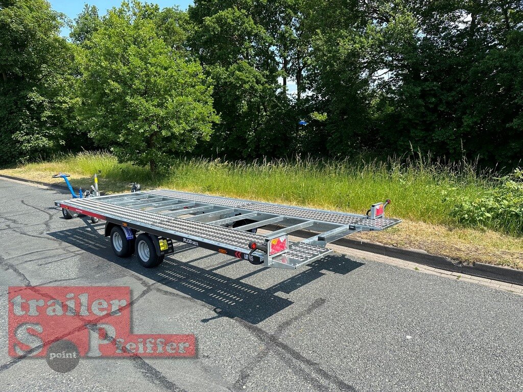 Lorries PLI30-5021 - 3000 kg kippbarer leichter Autotransporter mit A ...