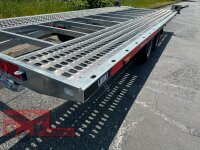 Lorries PLI30-5021 - 3000 kg kippbarer leichter Autotransporter mit ALU Standschienen