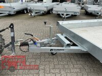 Vlemmix MT 354018 H - Maschinentransporter - Baggeranhänger 400 x 180 - 3500 kg mit ALU Boden und 100 KM/H