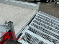 Vlemmix MT 354018 H - Maschinentransporter - Baggeranhänger 400 x 180 - 3500 kg mit ALU Boden und 100 KM/H
