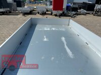 Saris K1 276 170 2700 2 - 2700 kg Heckkipper - mit Handpumpe und ALU Rampen im Schacht unter der Ladefläche