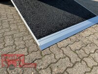 Böckmann KT-PB-AL 3015/27 M F ALU Kofferanhänger anthrazit mit Polyesterbug - Tür / Rampe Kombination - Seitentür - Designpaket