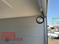 Böckmann KT-PB-AL 3015/27 M F ALU Kofferanhänger anthrazit mit Polyesterbug - Tür / Rampe Kombination - Seitentür - Designpaket