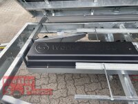 ALLES DRAN AKTION Saris K3 356 184 3500 2 E - 3500 kg 3 Seitenkipper - mit Elektro + NOT Pumpe und Kastenaufsatz - ALU - RAMPEN - STÜTZEN - STAUKISTE