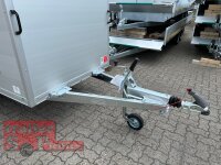 Böckmann KT-AL 2513/135 F R/T-K Kofferanhänger mit Vollaluminium Aufbau - Tür- /Rampe Kombination