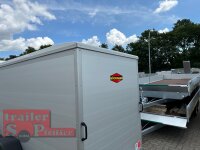 Böckmann KT-AL 2513/135 F R/T-K Kofferanhänger mit Vollaluminium Aufbau - Tür- /Rampe Kombination
