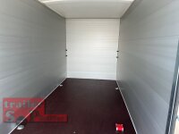 Böckmann KT-AL 2513/135 F R/T-K Kofferanhänger mit Vollaluminium Aufbau - Tür- /Rampe Kombination